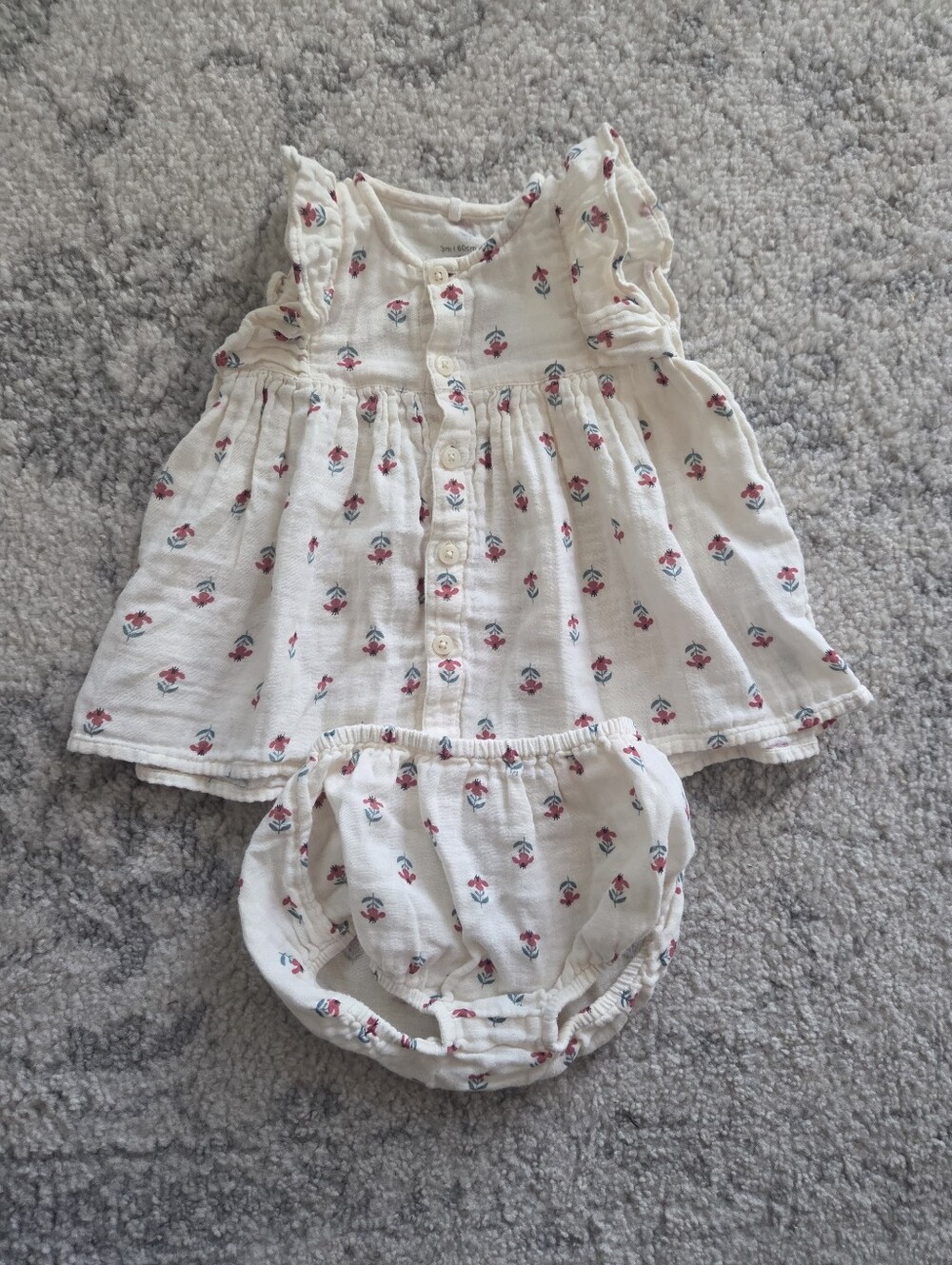 Petit Bateau Baby Girl Dress
